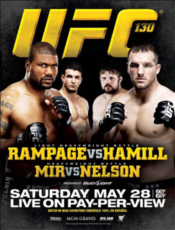 Рекламный плакат к турниру UFC 130